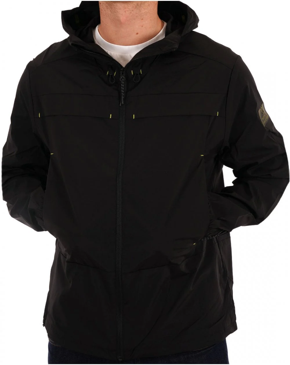 Weekend Offender Guadalajara Tech Windbreaker Black - Image 3