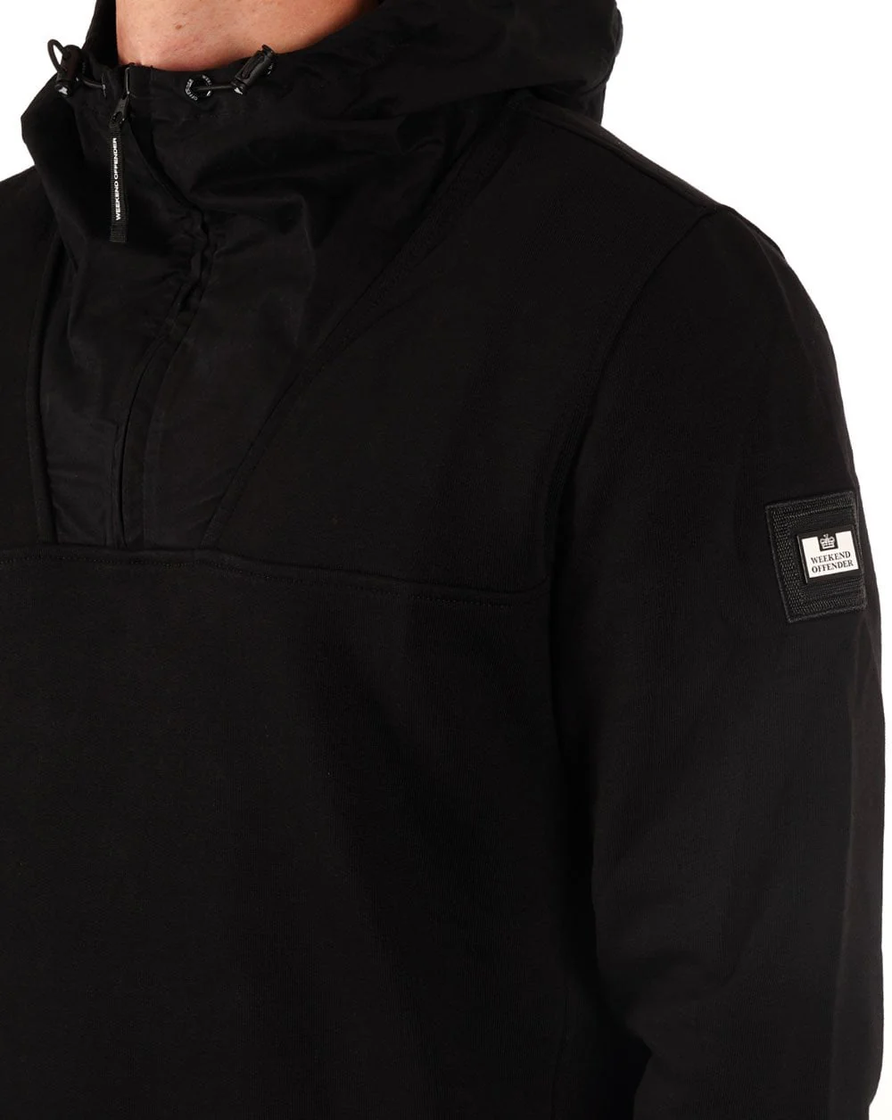 Weekend Offender Hamilton Hoodie Black - Image 2