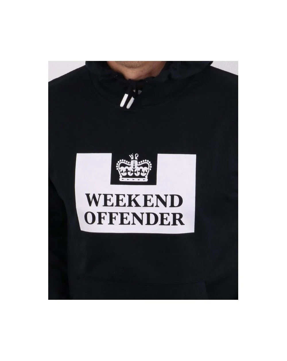 Weekend Offender Hm Service Classic Hoody Navy - Image 3
