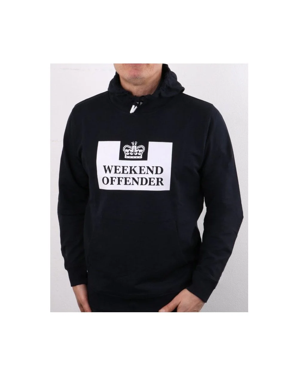 Weekend Offender Hm Service Classic Hoody Navy - Image 4