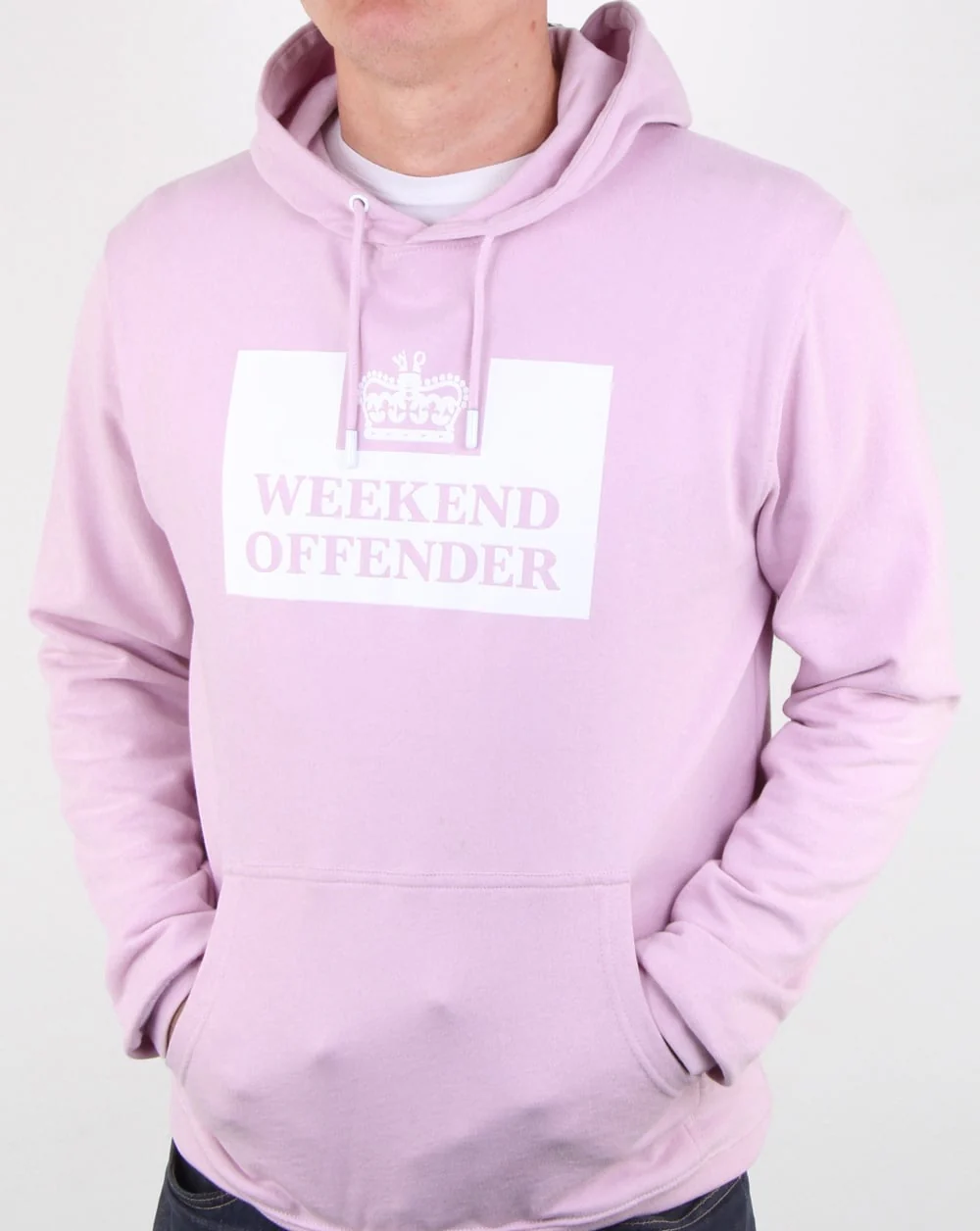 Weekend Offender Hm Service Hoody Lilac - Image 3