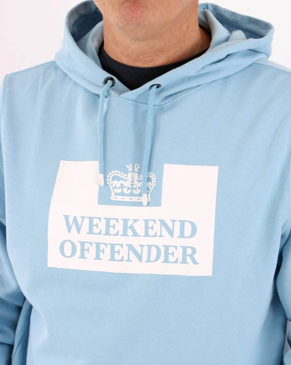 Weekend Offender HM Service Hoody Sky Blue - Image 2