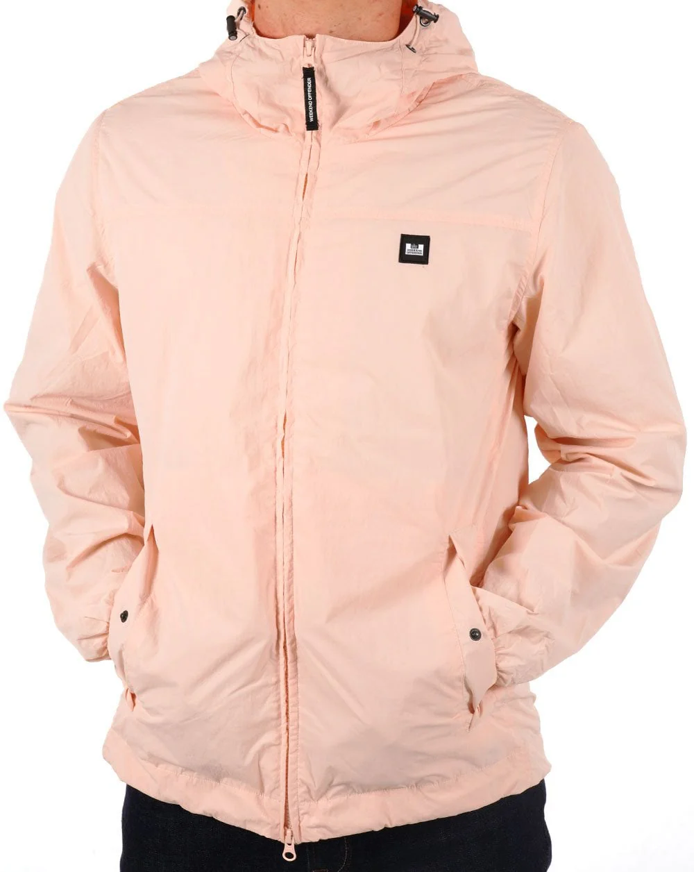 Weekend Offender Hooded Windbreaker Peach - Image 3