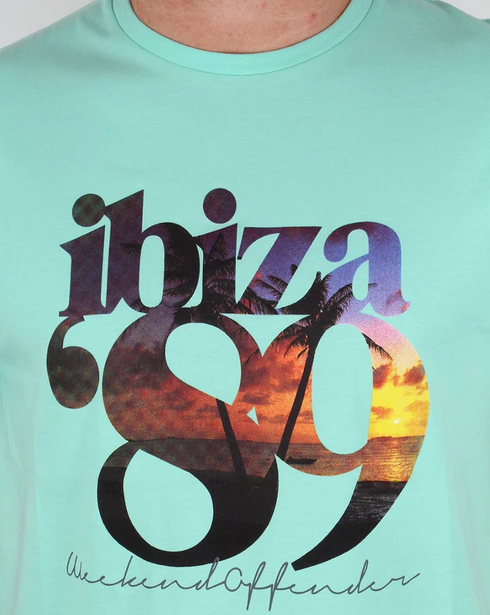 Weekend Offender Ibiza 89 T-shirt Teatree - Image 2