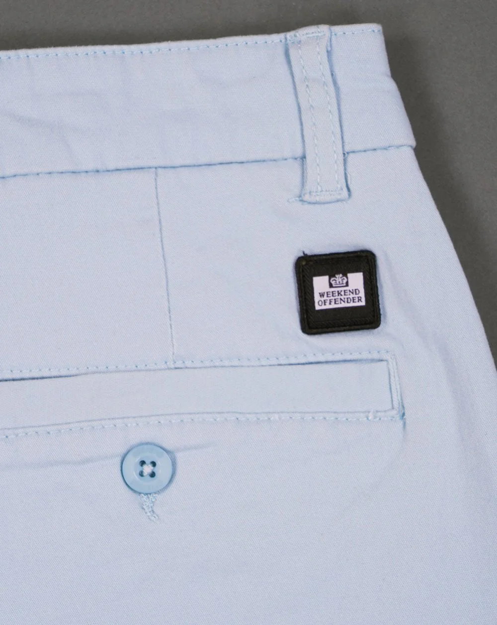 Weekend Offender Ivan Chino Short Sky Blue - Image 2