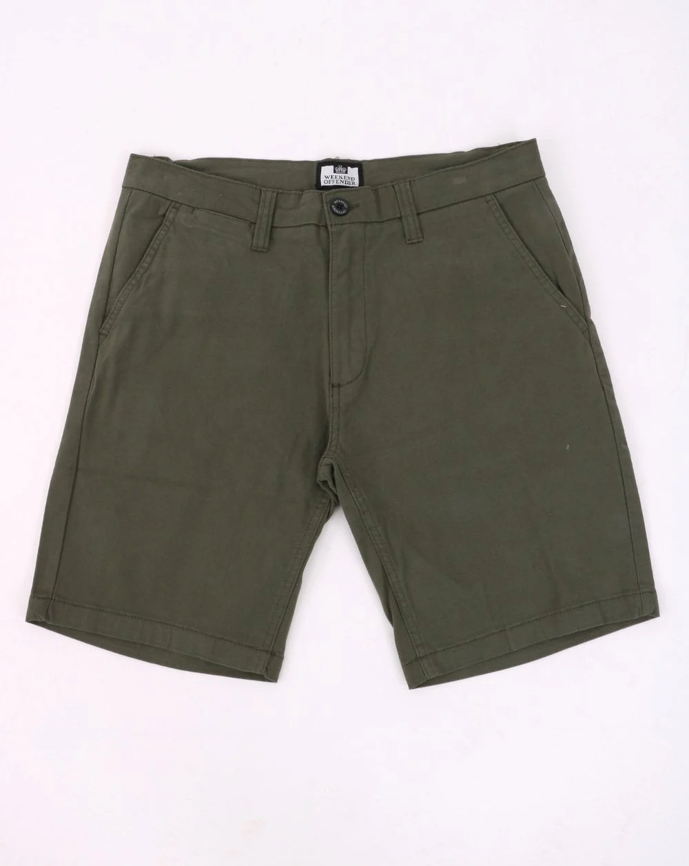Weekend Offender Ivan Shorts Dark Green