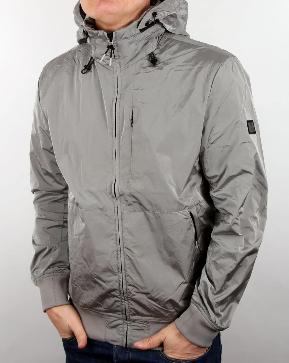Weekend Offender Jacket Silver Grey