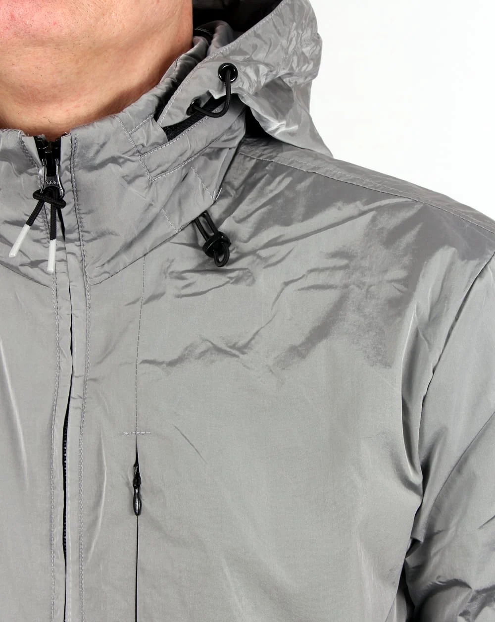 Weekend Offender Jacket Silver Grey - Image 3