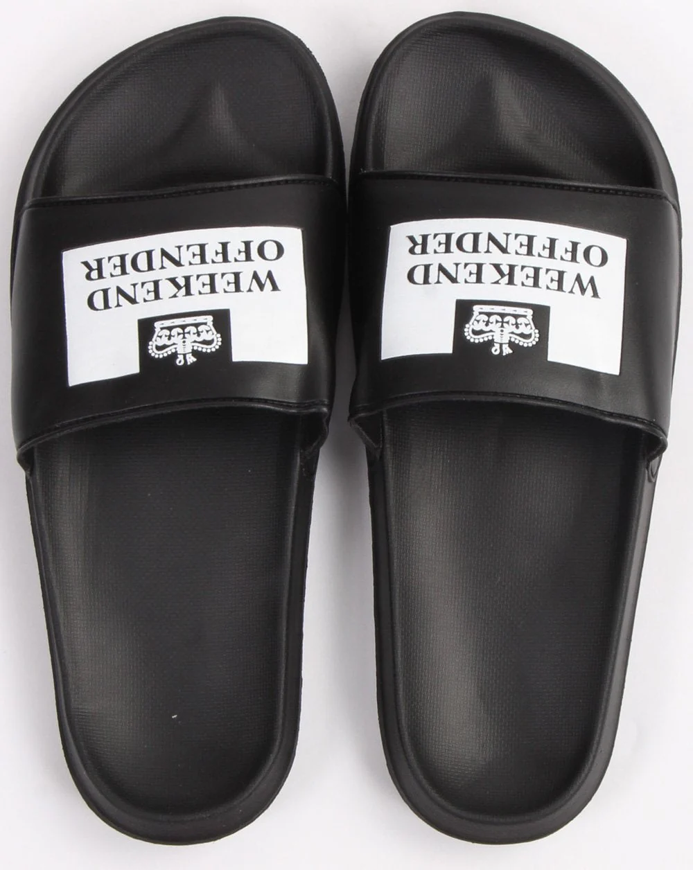 Weekend Offender La Piscine Slides Black