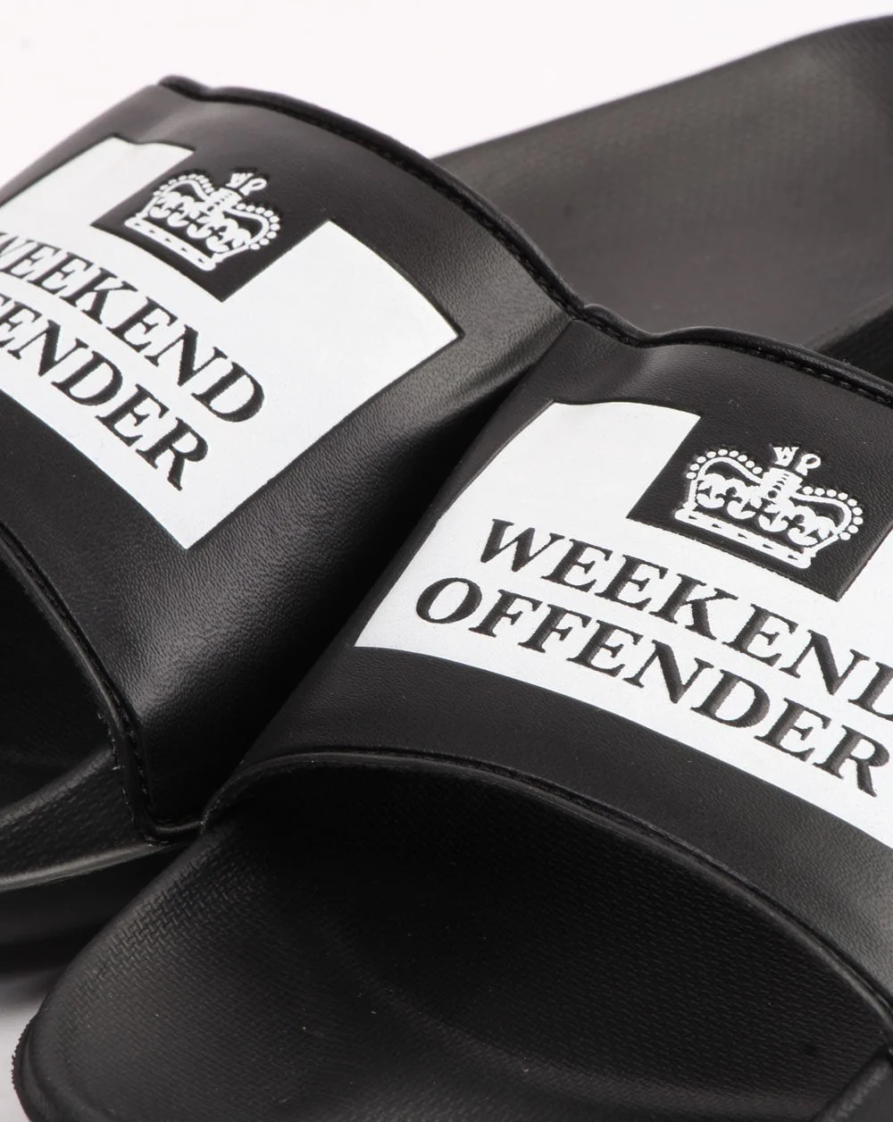 Weekend Offender La Piscine Slides Black - Image 3