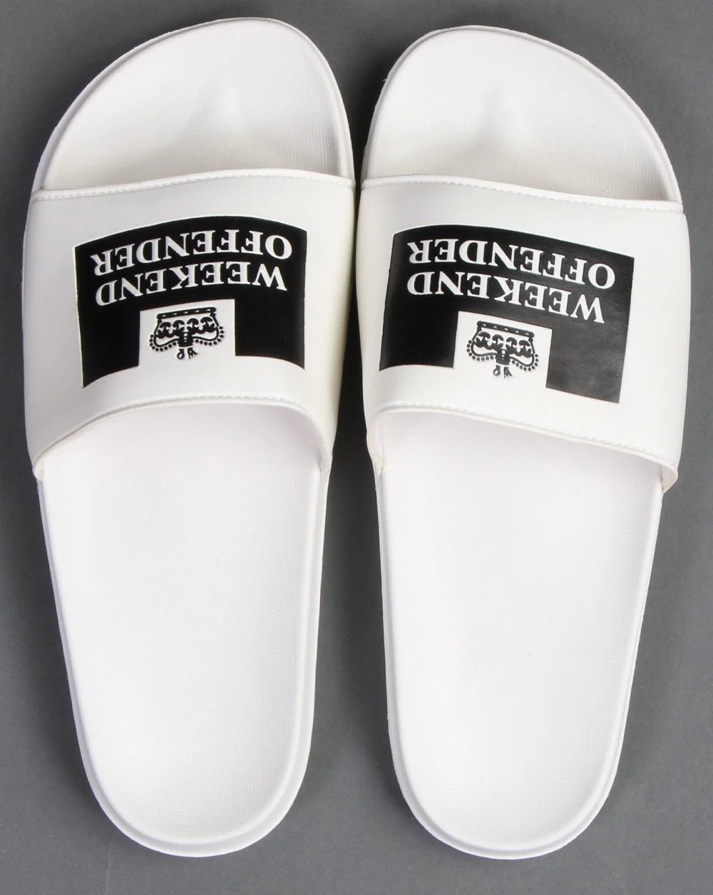Weekend Offender La Piscine Slides White