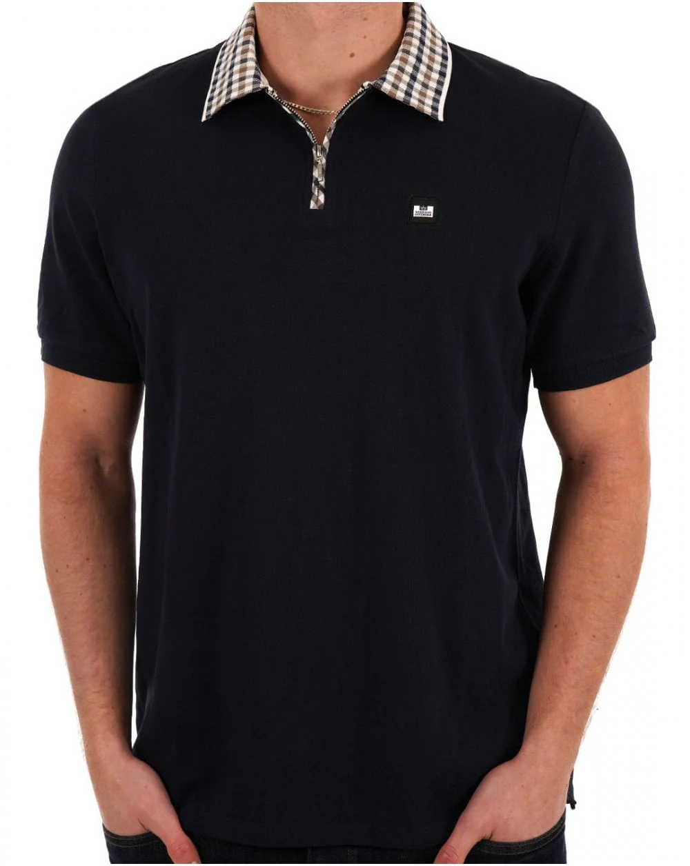 Weekend Offender Lachine Polo Navy - Image 3