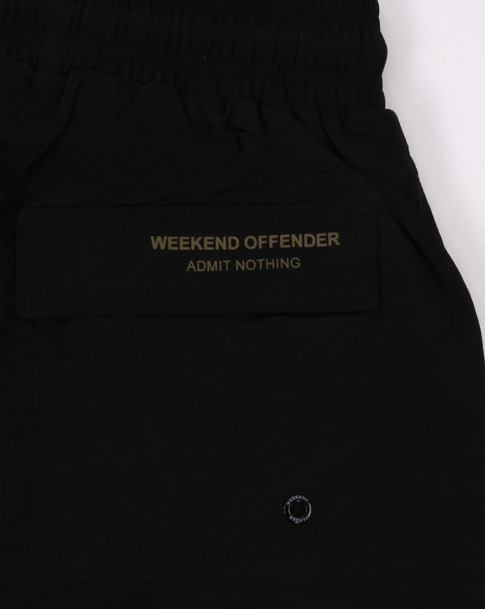 Weekend Offender Laguna Shorts Black - Image 3
