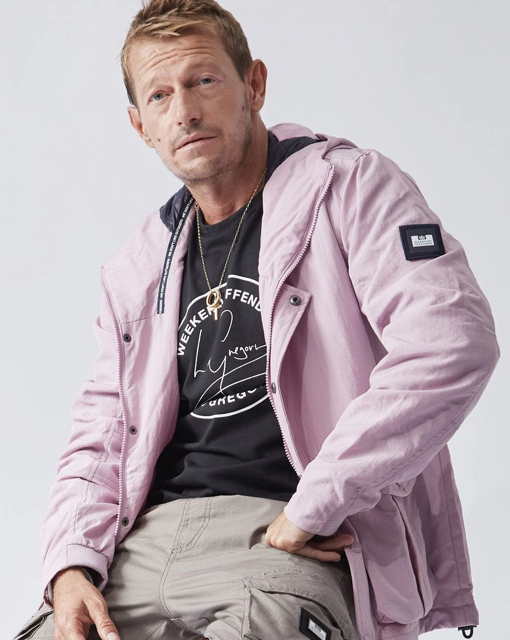 Weekend Offender Leo Gregory Jacket Lilac - Image 2