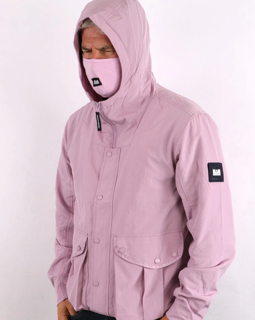 Weekend Offender Leo Gregory Jacket Lilac - Image 5