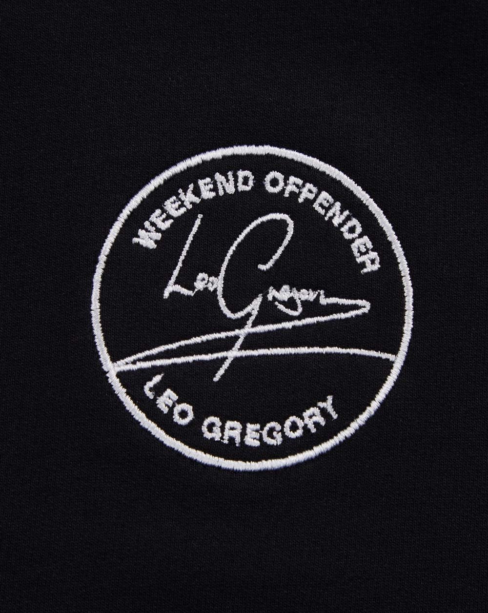 Weekend Offender Leo Gregory Sweat Black - Image 2