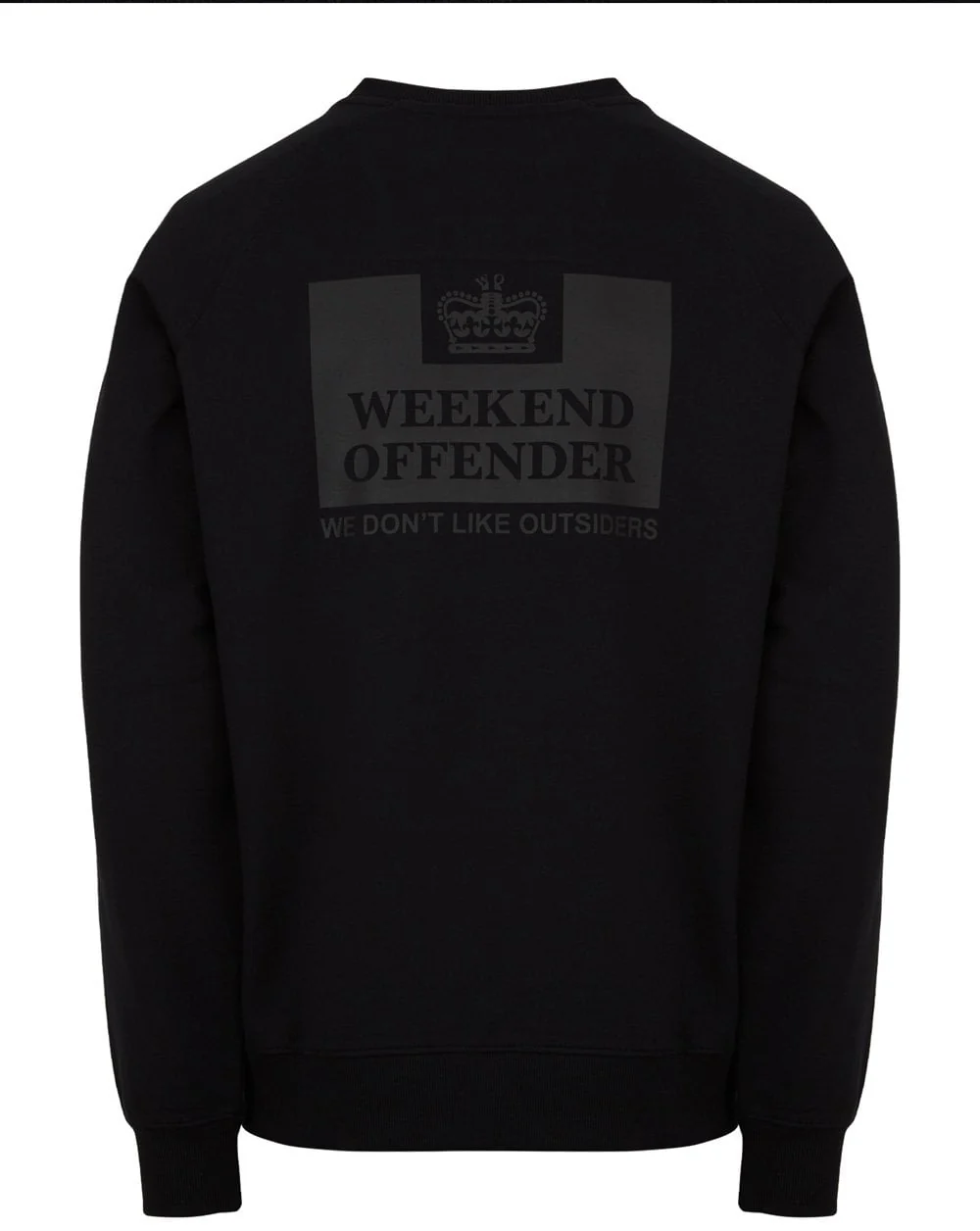Weekend Offender Leo Gregory Sweat Black - Image 4