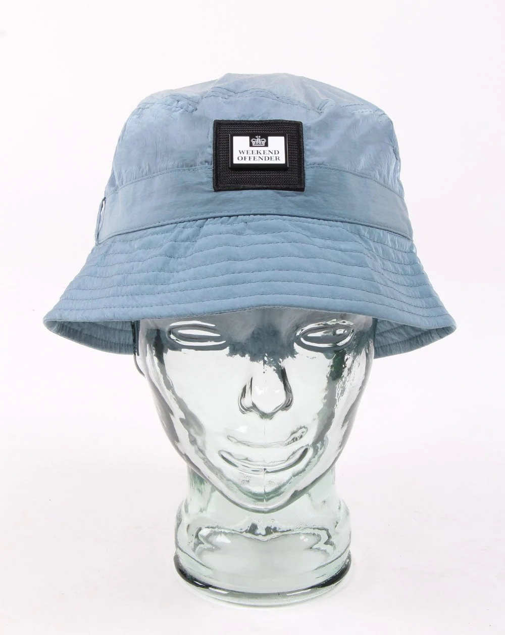 Weekend Offender Long Beach Blvd Bucket Hat Slate Blue