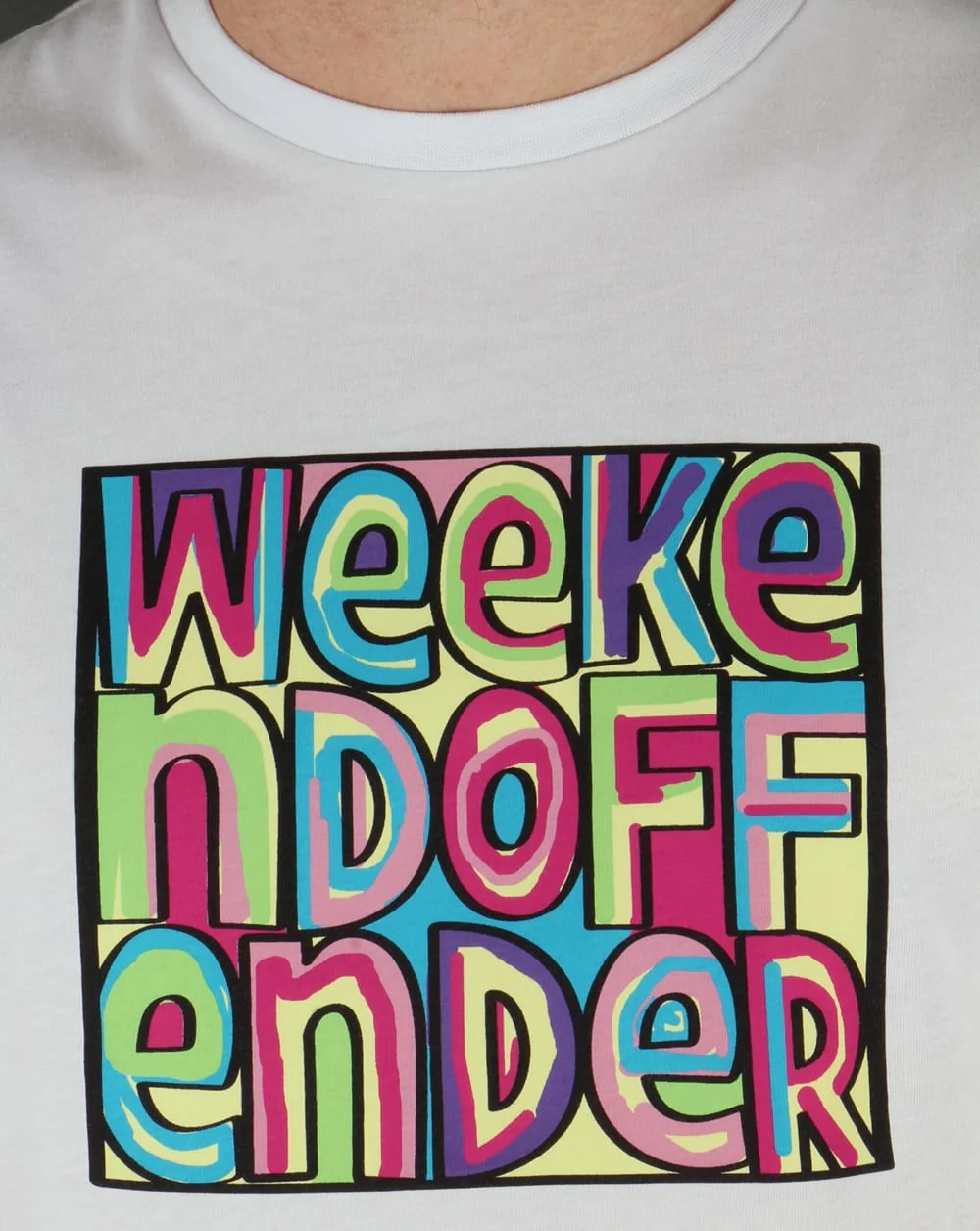 Weekend Offender Mad Cyril T-shirt White - Image 2