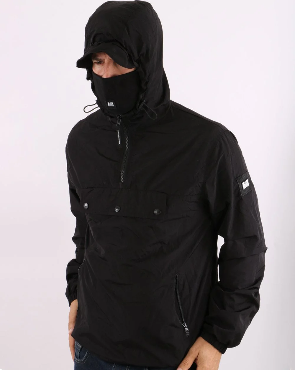 Weekend Offender Manaus Overhead Jacket Black