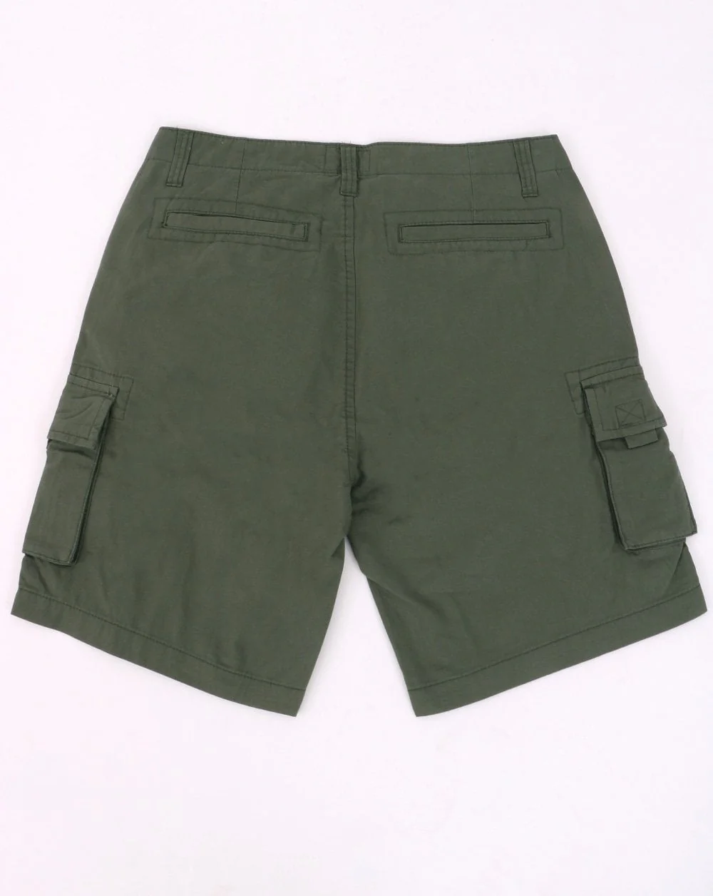 Weekend Offender Mascia Cargo Shorts Dark Green - Image 4