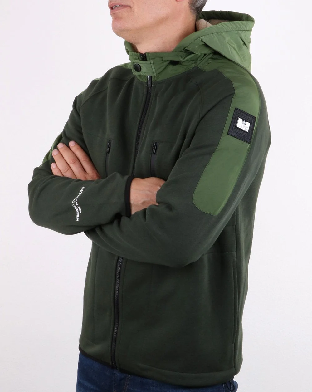 Weekend Offender Mclarnin Hoody Spruce - Image 2