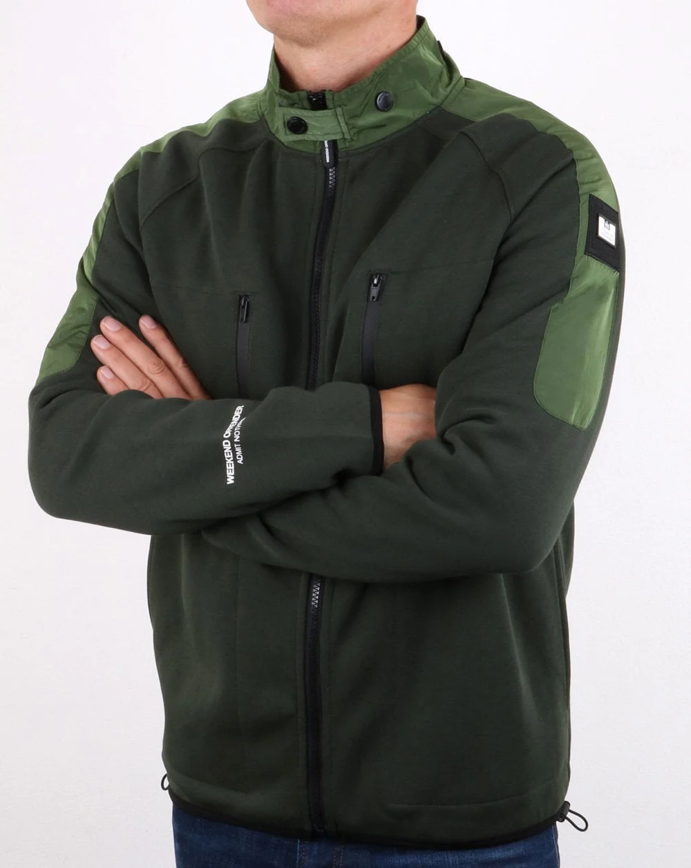 Weekend Offender Mclarnin Hoody Spruce - Image 3