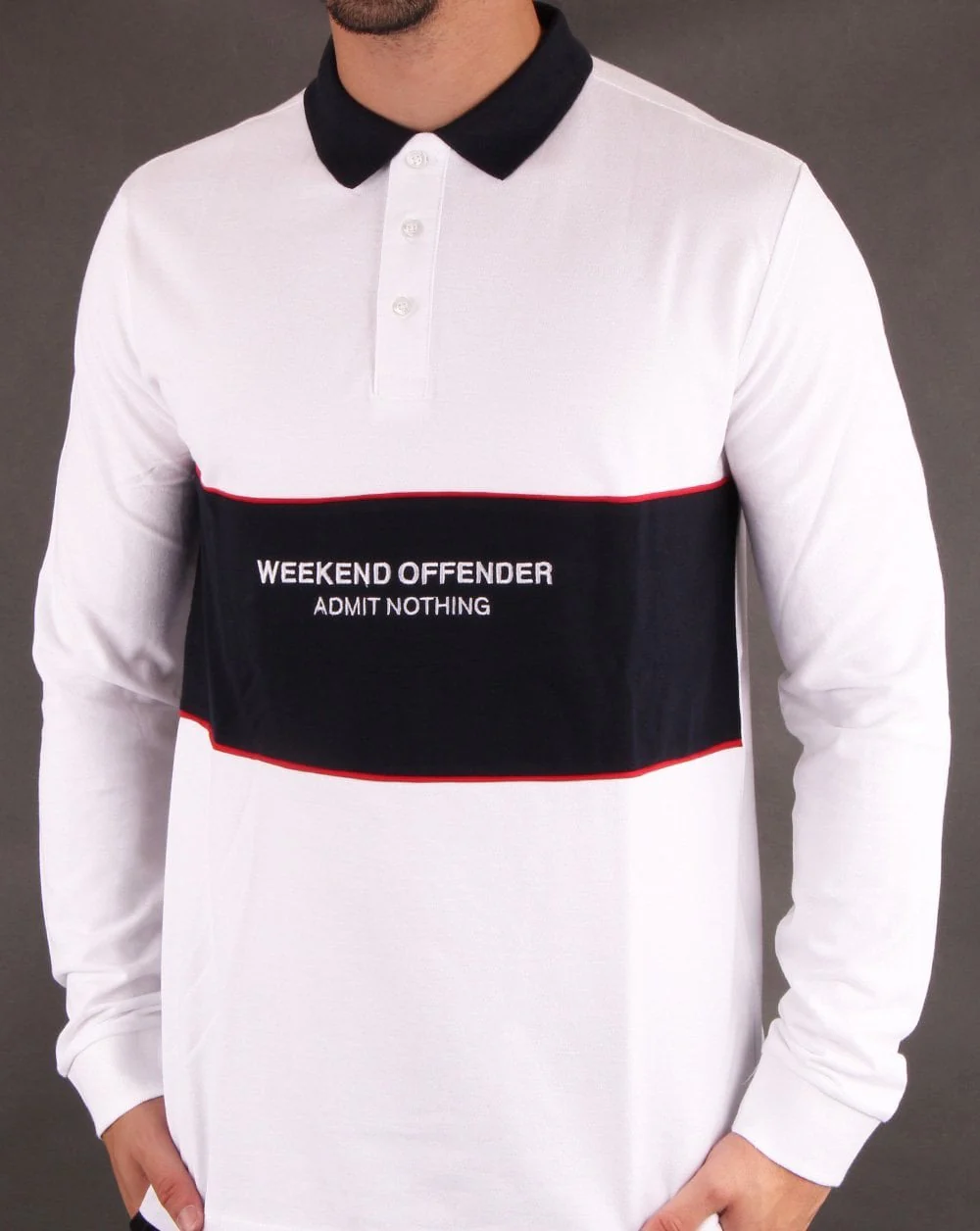 Weekend Offender Merida Polo Shirt White