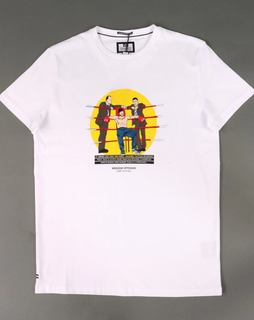 Weekend Offender Mickey T-shirt White