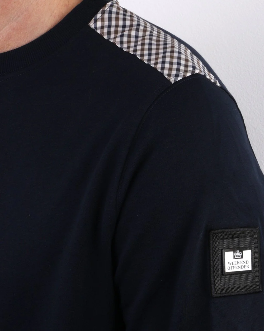 Weekend Offender Miho Sweatshirt Navy - Image 2
