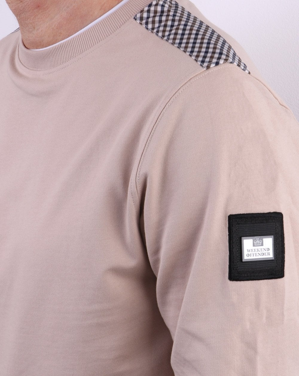 Weekend Offender Miho Sweatshirt Sand - Image 2