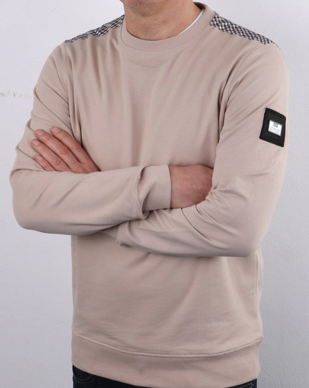 Weekend Offender Miho Sweatshirt Sand - Image 3