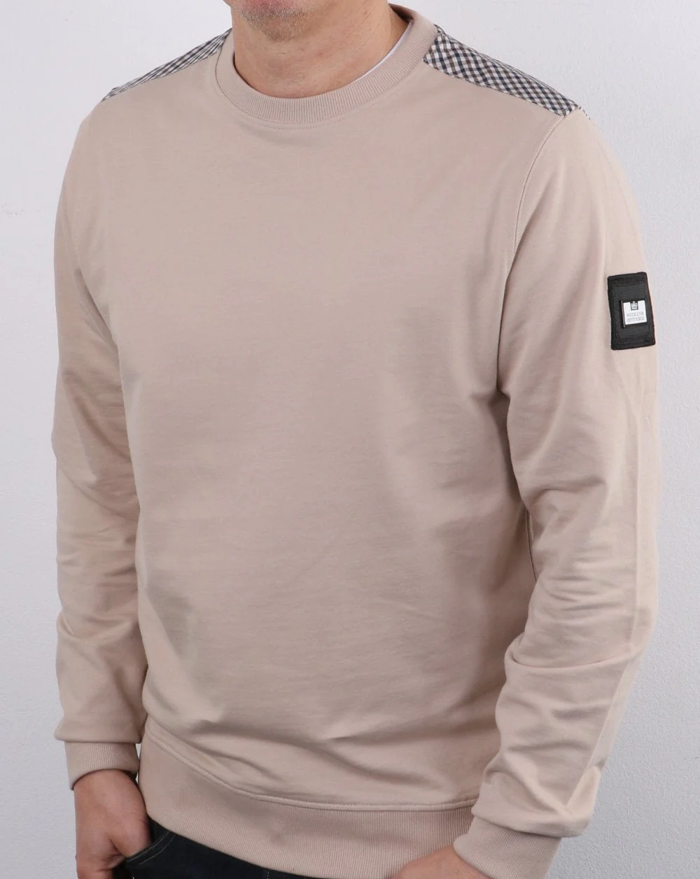 Weekend Offender Miho Sweatshirt Sand - Image 4