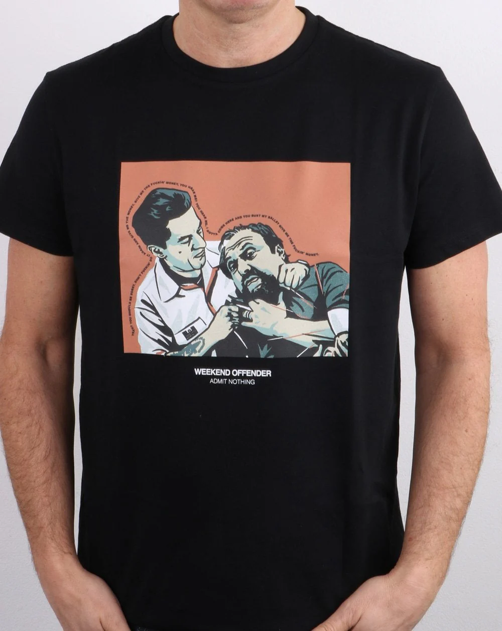 Weekend Offender 'Morrie' Goodfellas T-shirt Black - Image 3