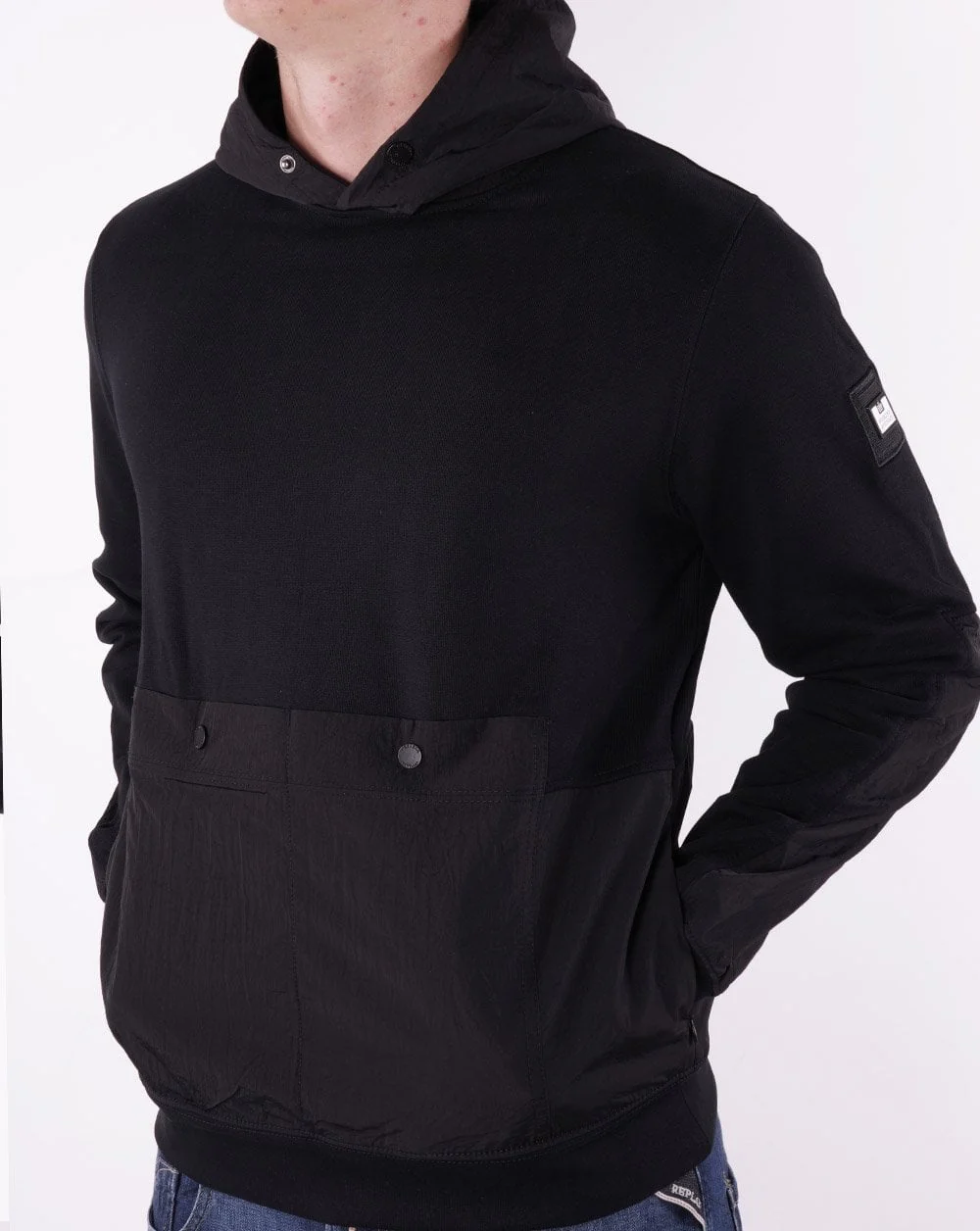 Weekend Offender Murata Hoody Black - Image 4