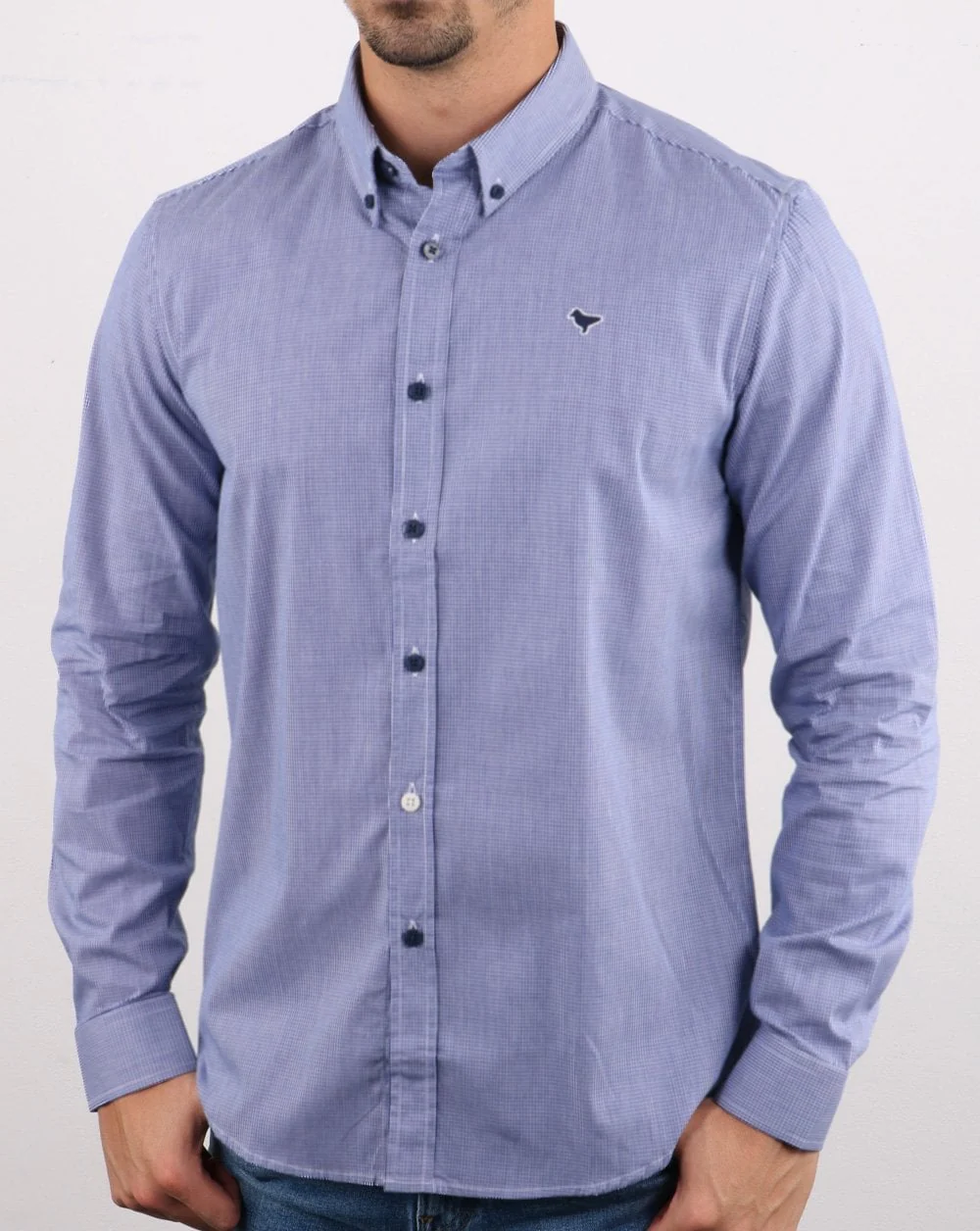 Weekend Offender Murphy Shirt Royal Check