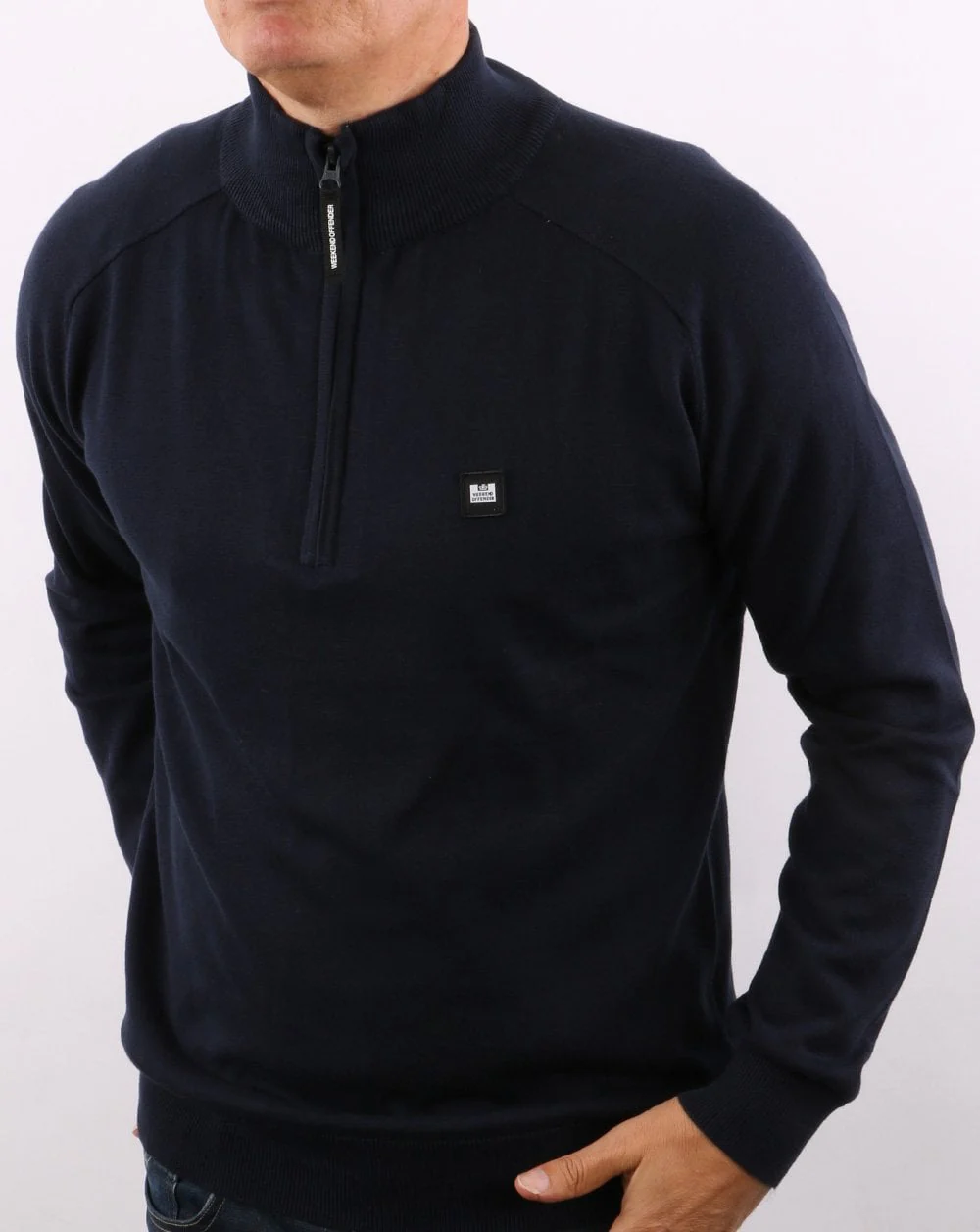 Weekend Offender Natal Knit Navy - Image 4
