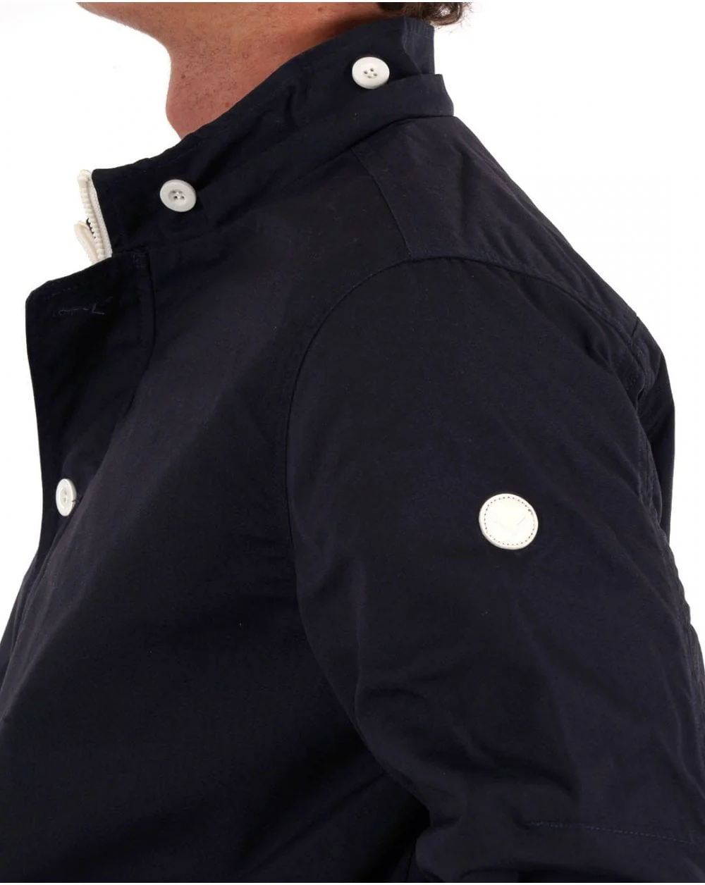 Weekend Offender Naz Fishermans Jacket Navy - Image 4