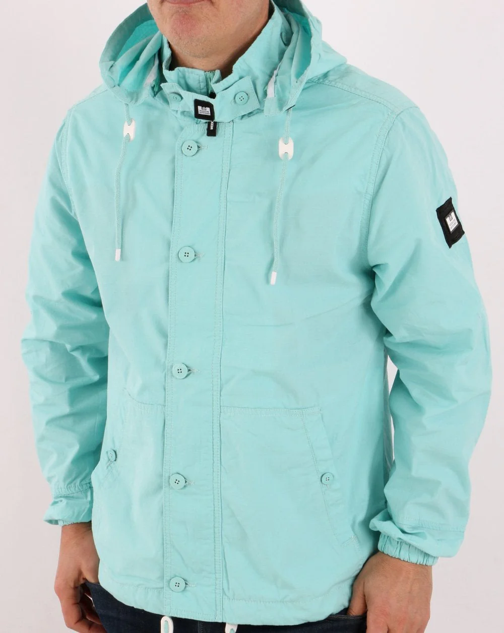 Weekend Offender Naz Jacket Aqua - Image 2