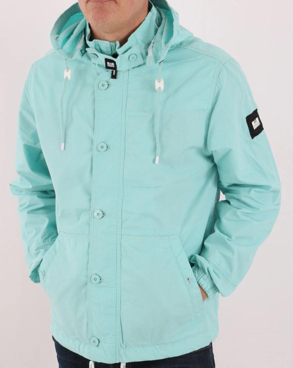 Weekend Offender Naz Jacket Aqua - Image 3
