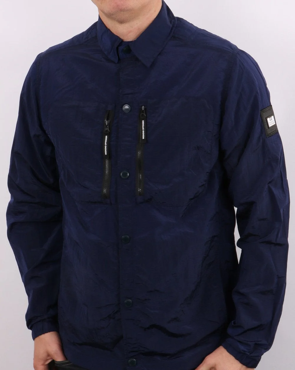 Weekend Offender Nicky Eyes Jacket French Blue - Image 4