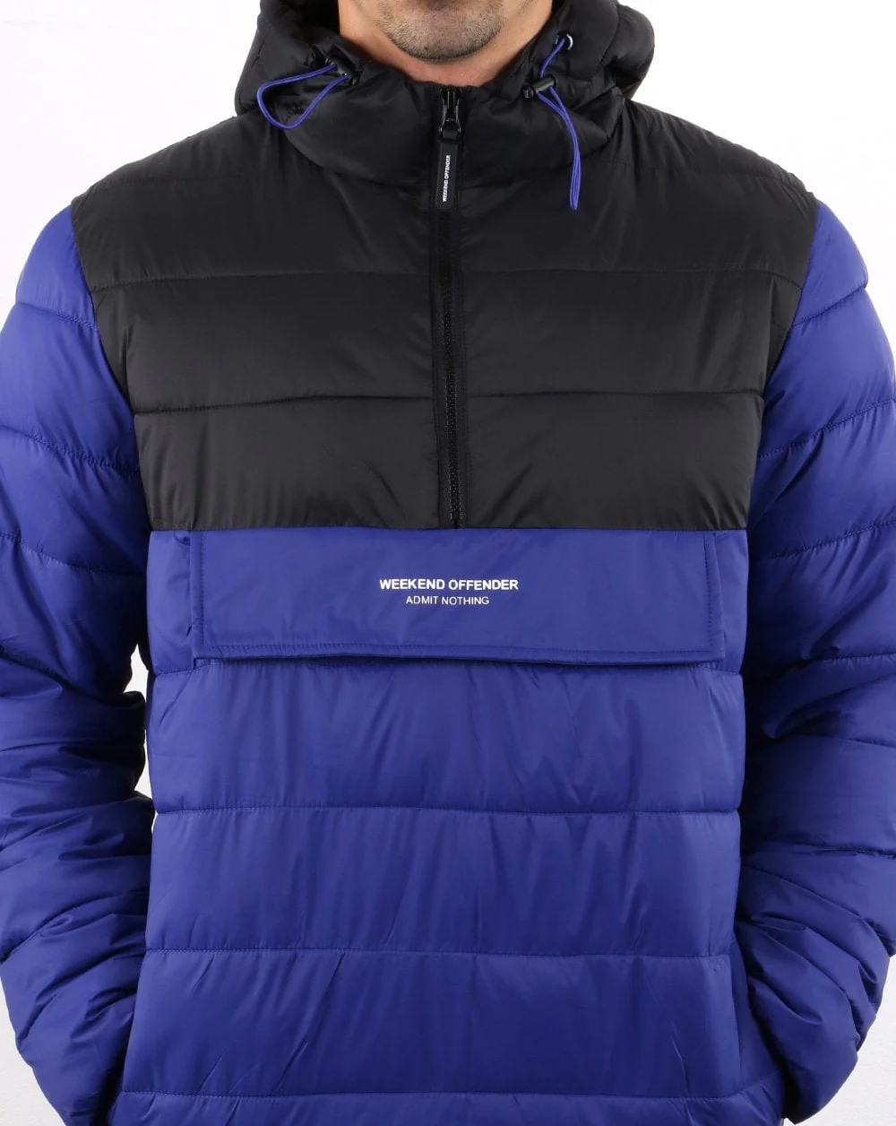 Weekend Offender Pablo Jacket Electric Blue - Image 2