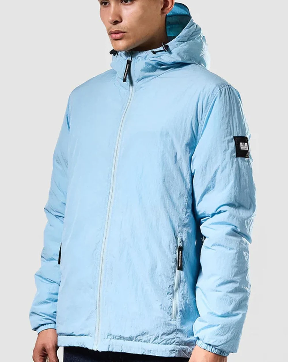 Weekend Offender Padded Technician Jacket Sky Blue