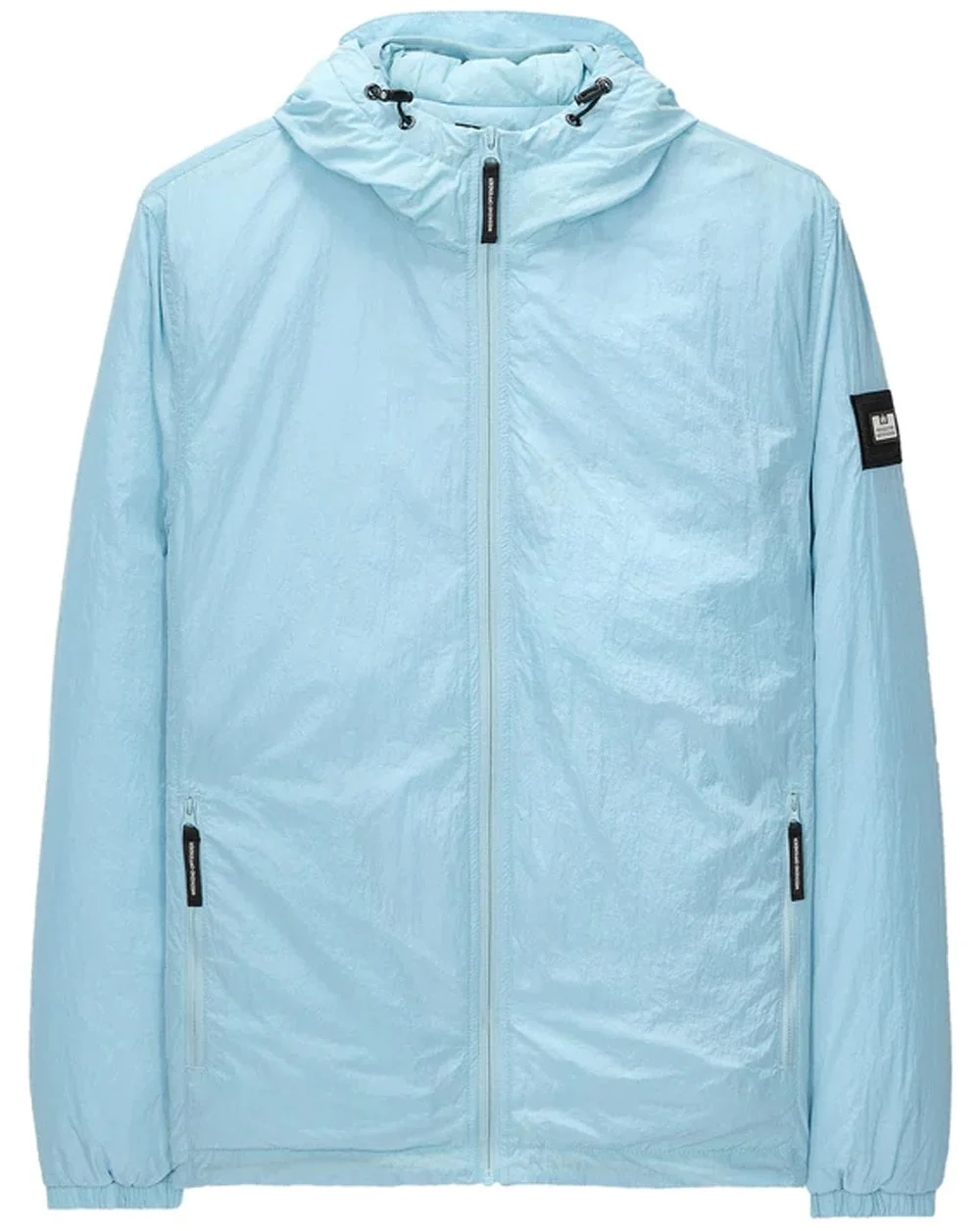 Weekend Offender Padded Technician Jacket Sky Blue - Image 3