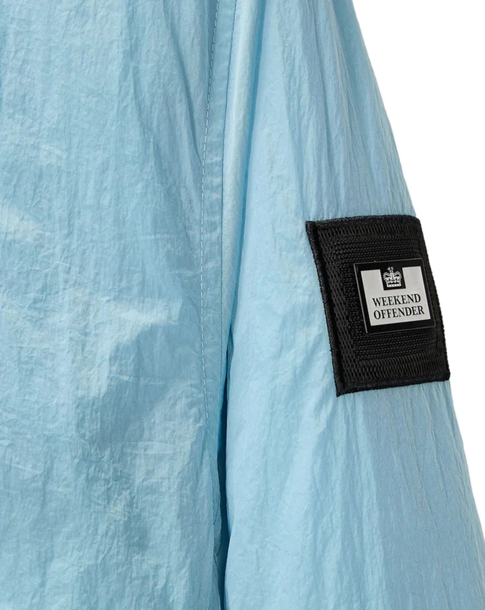 Weekend Offender Padded Technician Jacket Sky Blue - Image 5
