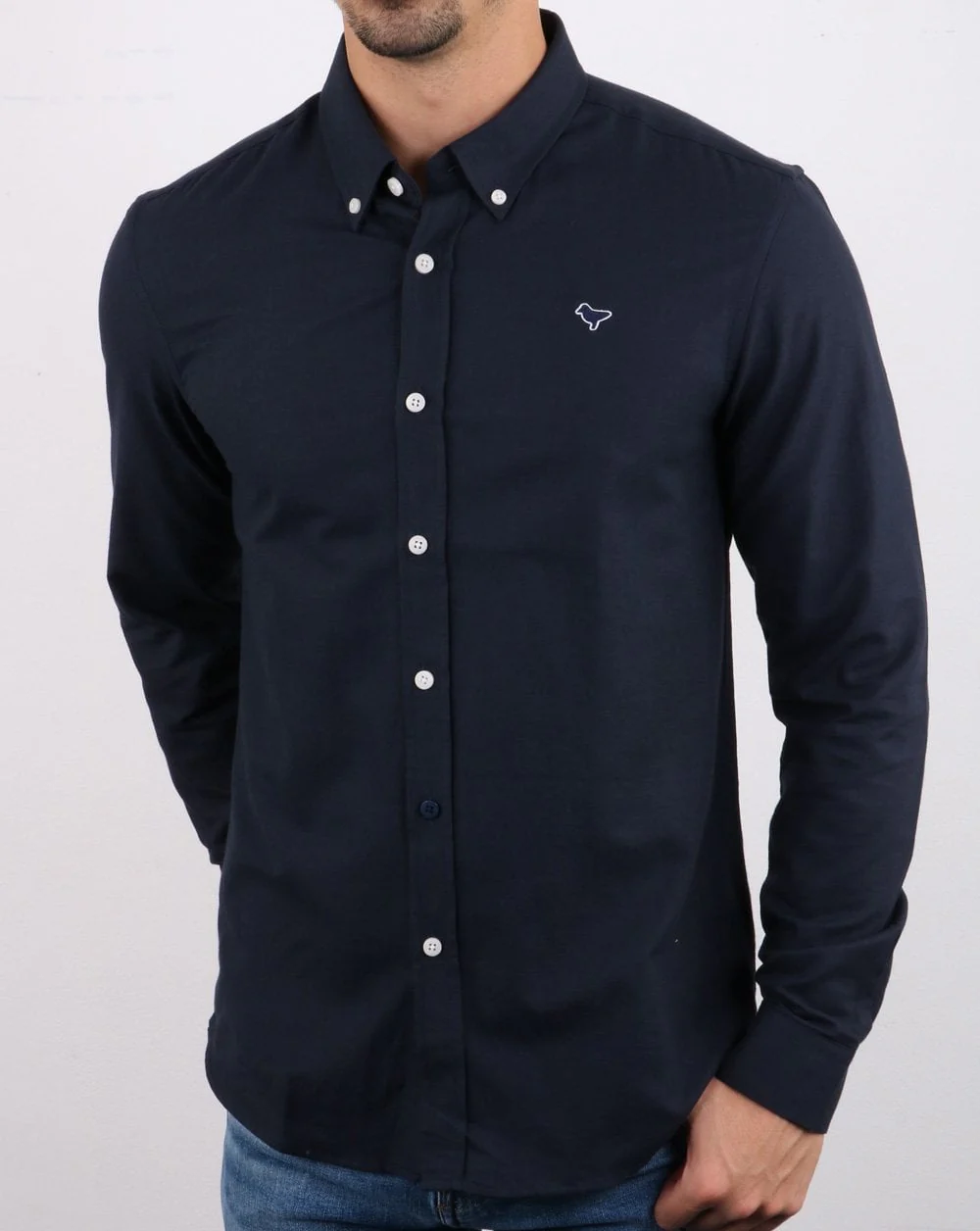 Weekend Offender Pallomari Shirt Navy - Image 2