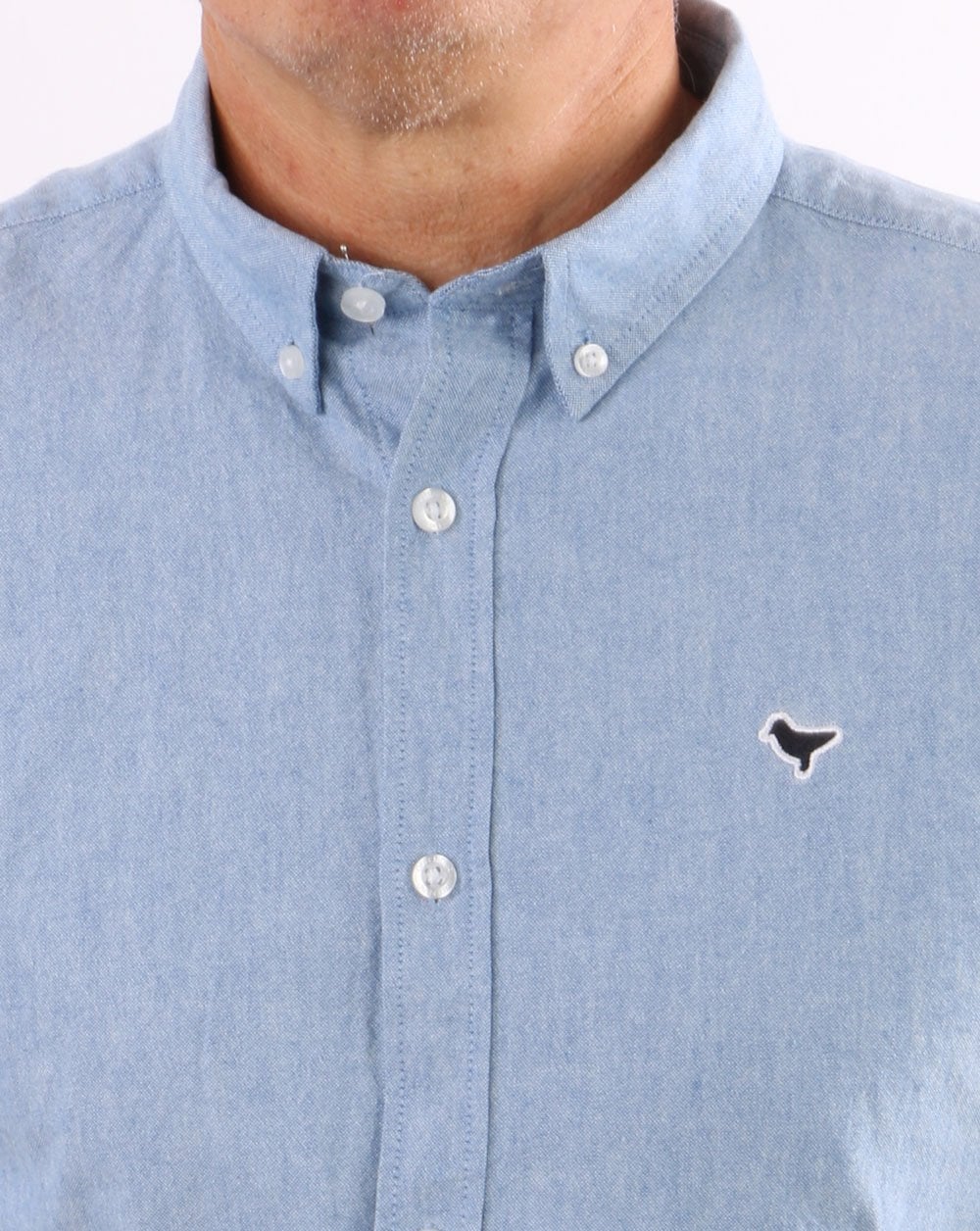 Weekend Offender Pallomari Shirt Pale Blue - Image 3