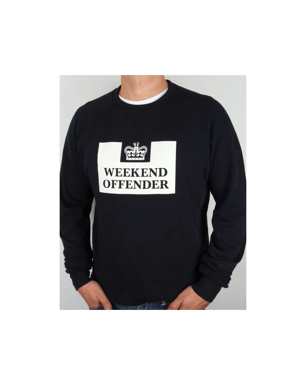 Weekend Offender Penitentiary Sweatshirt Navy
