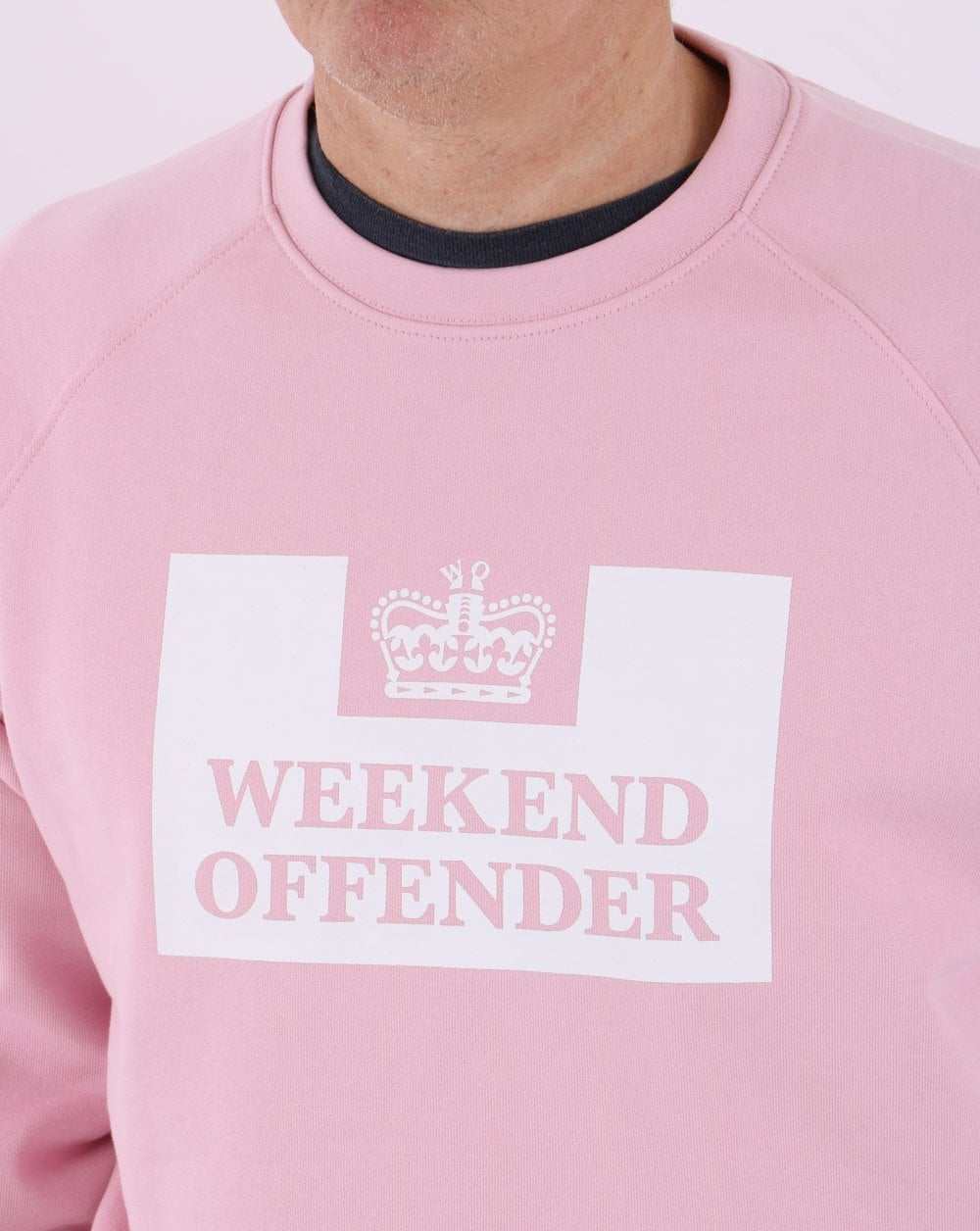 Weekend Offender Penitentiary Sweatshirt Pink - Image 2
