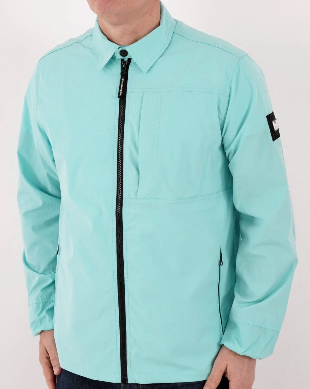 Weekend Offender Pepperwood Ave Overshirt Aqua
